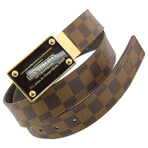 louis vuitton leather belts